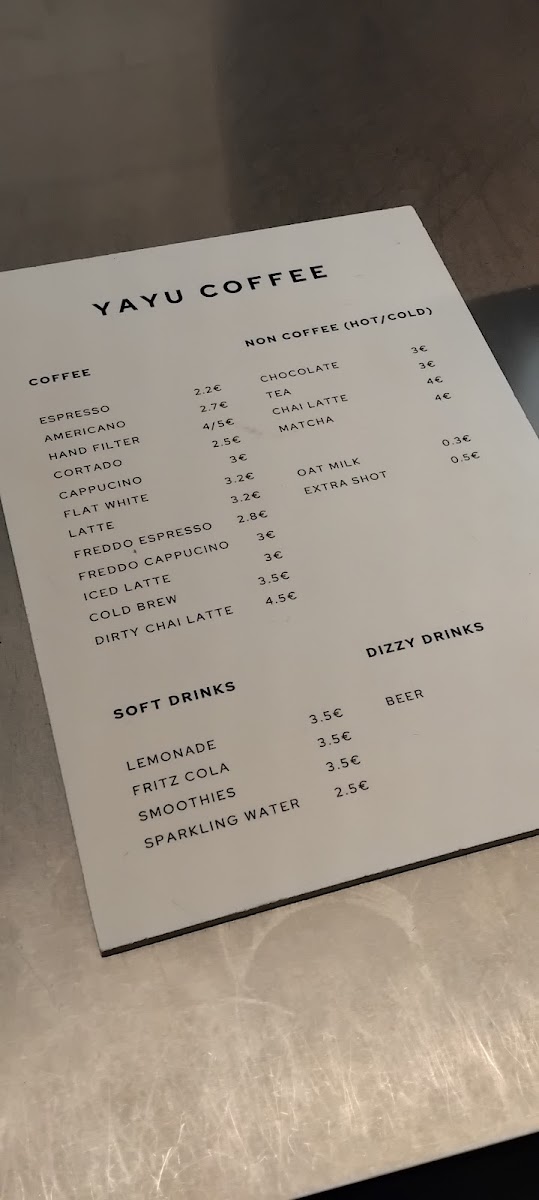 Menu - Boken Athens photo 5
